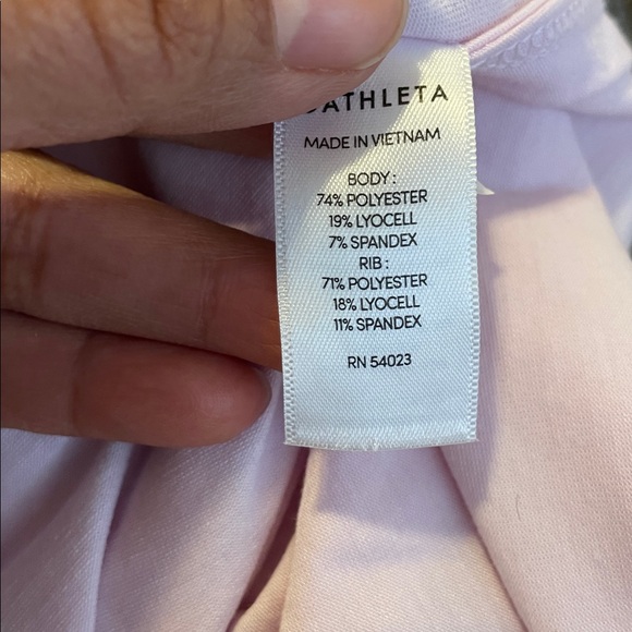 Athleta Soft Pink Cowl Neck Sweater - Picture 6 of 6